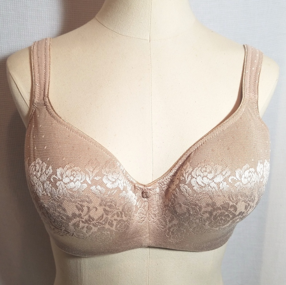 Soma 36D Bra Stunning Support Balconet Nude Lace
